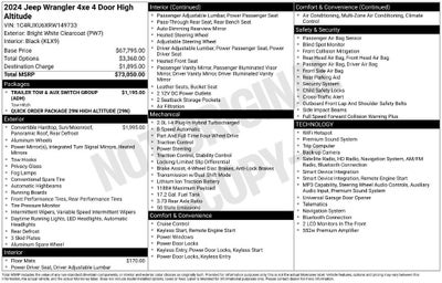 2024 Jeep Wrangler 4xe High Altitude 4xe