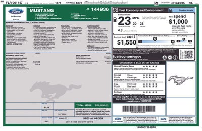 2018 Ford Mustang EcoBoost