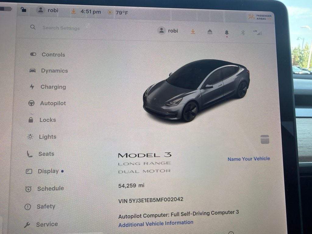2021 Tesla Model 3 Long Range