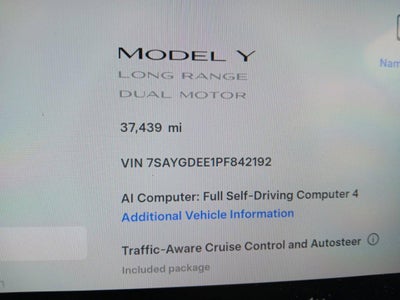 2023 Tesla Model Y Long Range