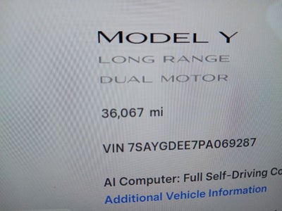 2023 Tesla Model Y Long Range
