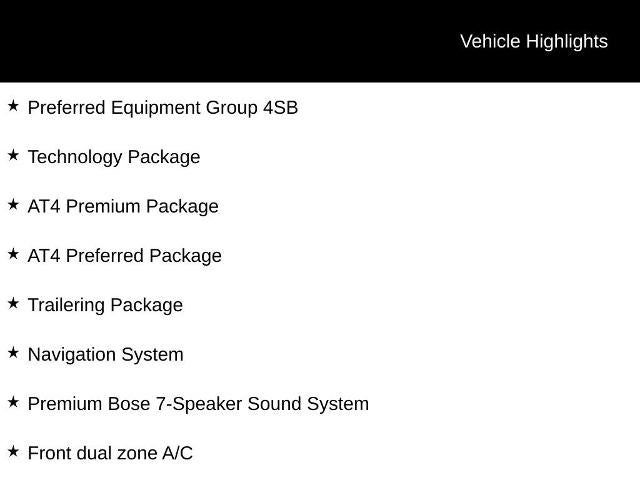 2023 GMC Sierra 1500 AT4