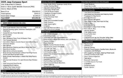 2025 Jeep Compass Sport