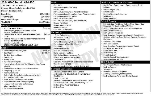 2024 GMC Terrain AT4