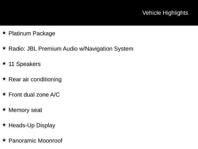 2021 Toyota Highlander Hybrid Platinum