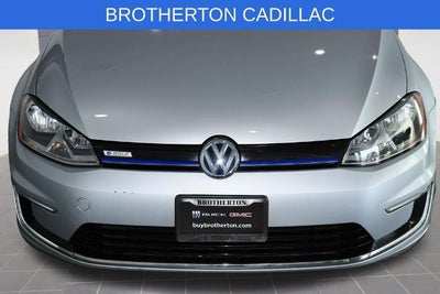 2016 Volkswagen e-Golf SE
