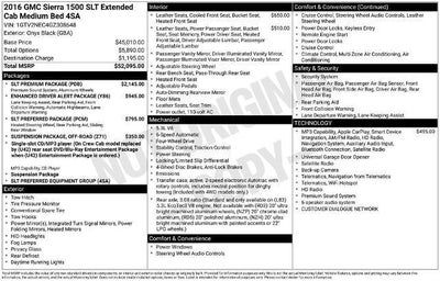 2016 GMC Sierra 1500 SLT