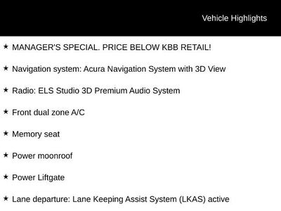 2024 Acura RDX w/A-Spec Package