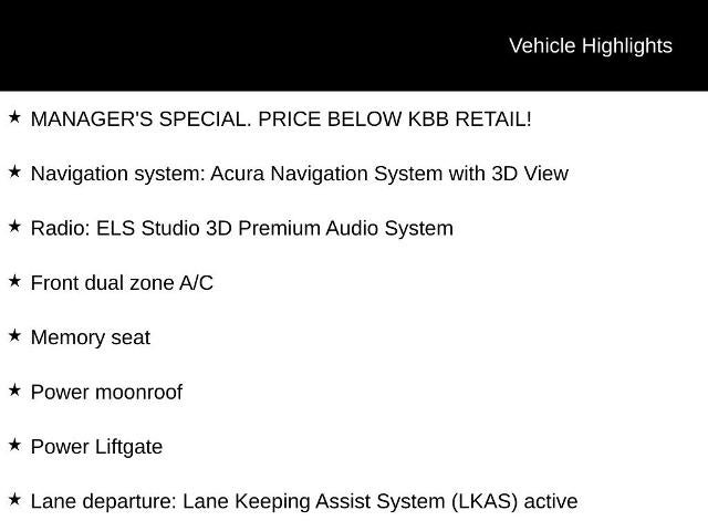 2024 Acura RDX w/A-Spec Package