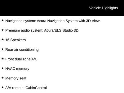 2022 Acura MDX w/A-Spec Package