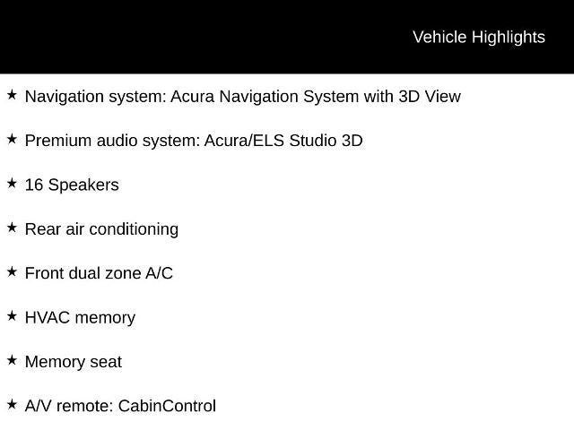 2022 Acura MDX w/A-Spec Package