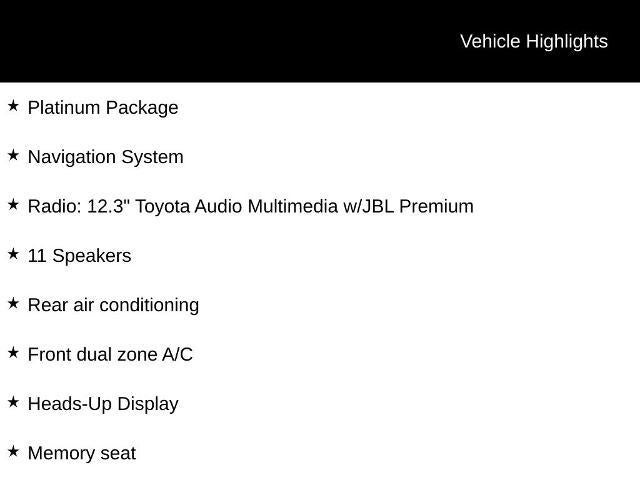 2024 Toyota Highlander Hybrid Platinum
