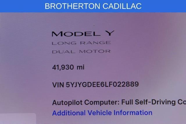 2020 Tesla Model Y Long Range