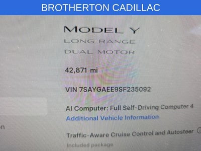 2025 Tesla Model Y Long Range