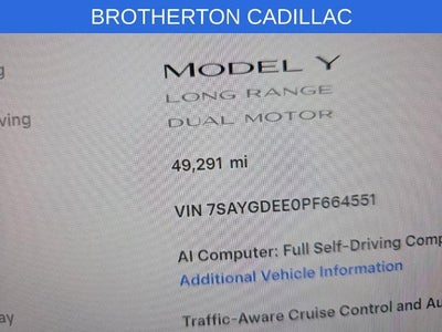 2023 Tesla Model Y Long Range