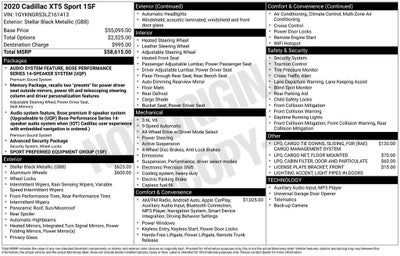 2020 Cadillac XT5 Sport