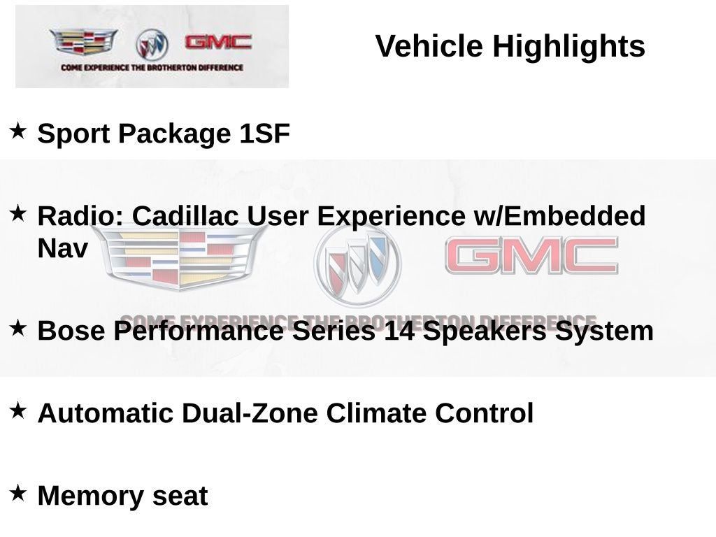 2020 Cadillac XT5 Sport