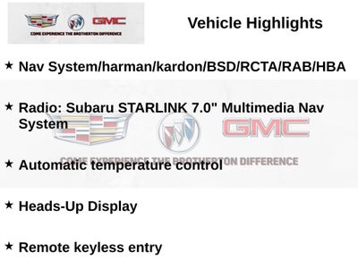 2019 Subaru WRX Limited