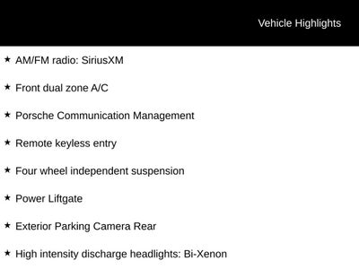 2017 Porsche Macan Base