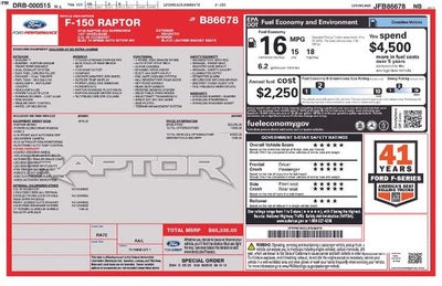 2018 Ford F-150 Raptor