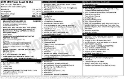 2021 GMC Yukon XL Denali