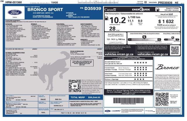 2023 Ford Bronco Sport Heritage Limited