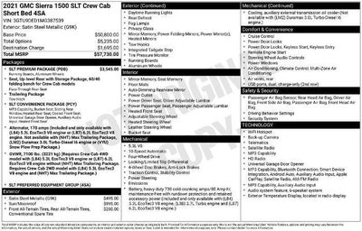 2021 GMC Sierra 1500 SLT