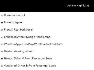 2023 Buick Enclave Avenir